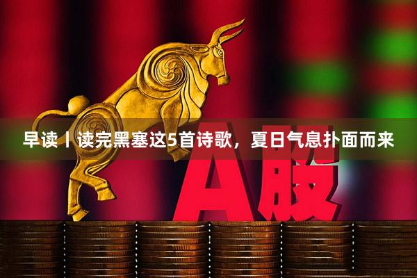 早读丨读完黑塞这5首诗歌，夏日气息扑面而来