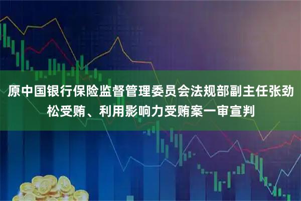 原中国银行保险监督管理委员会法规部副主任张劲松受贿、利用影响力受贿案一审宣判