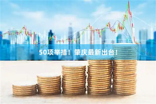50项举措！肇庆最新出台！